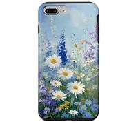 Fleurs Sauvages Daisy Meadow Soft Botanical Art Coque pour iPhone 7 Plus/8 Plus