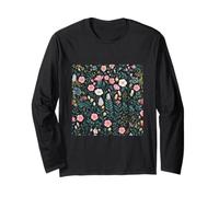 Fleurs Sauvages Floral Botanique Plante Nature Aquarelle Printemps Manche Longue