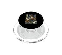 Fleurs Sauvages Forêt Nature Randonnées Camping en Plein air PopSockets PopGrip pour MagSafe