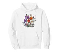 Fleurs Sauvages Sentier Fleur Sauvage Randonneur Nature De Sweat à Capuche
