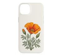 Fleurs Sauvages Vintage de Pavot de Californie Coque pour iPhone 14 Plus