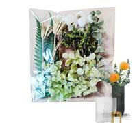 Fleurs séchées - Bouquet en Vrac pour Vase, kit de Bricolage Floral | Arrangements naturels pour décoration, Moulage en résine, création de Bougies, Cadres Photo, Scrapbooking, Art Fait Main