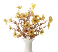 Fleurs séchées | Bouquets de fleurs séchées | Fleurs artificielles réalistes Décoration pour porte d'entrée, jardin, balcon, mariage, photographie