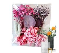 Fleurs séchées, fleurs séchées pour la décoration | Kit de bricolage pour Scrapbooking, arrangements floraux naturels et vivants pour l'artisanat, en résine, cadres photo,