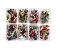 Fleurs Séchées, Plus De 10 Types De Fleurs Séchées Naturelles Mélangées, Lot de Mélange De Fleurs1 Boîte Artisanale Et Décoration De La Maison, Fabrique des Bougies Parfumées, des Pendentifs
