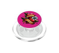 Fleurs Style Tatouage Vintage || Best Friend Forever Hearts PopSockets PopGrip pour MagSafe