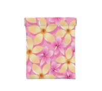 Fleurs Tropicales Roses Et Oranges, Sac de Rangement pour Femmes, Portefeuille supérieur à Presser, Petit Porte-Monnaie, Pochette de Changement