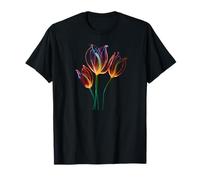 Fleurs, Tulipe, Art, Couleur, Amour, Mignon, Minimal, Mode T-Shirt