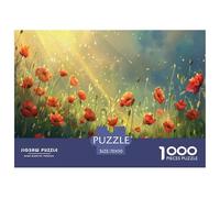 Fleurs Under The Golden Radiance Puzzle 1000 Pièces Adultes intéressant Puzzles 1000 Pièces Jeux D'adresse Décor À La Maison 70x50cm/1000pcs