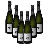Fleury Fleur de l'Europe - Lot de 6 bouteilles de 75 cl - Champagne