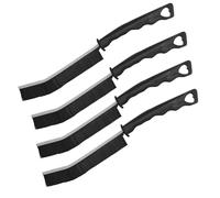 Fleuse Brosse Joint Carrelage 4pcs, Brosse Nettoyage, Braosse de Nettoyage des Interstices, Brosses de Nettoyage de Salle de Bain, Peut également être Utilisé Dans les Fentes de Fenêtre et les Cuisine
