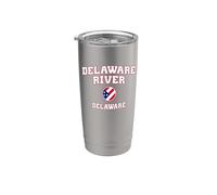 Fleuve Delaware (DE) Gobelet isotherme en acier inoxydable double paroi