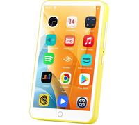 FLEUVE - Lecteurs MP3 et MP27 - Lecteur 80Go Bluetooth/Wifi, Écran 4"" 1080P, Spotify, Android, Vidéo - Jaune