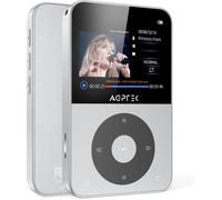 FLEUVE-Lecteurs MP3 et MP74-Lecteur MP3 64Go Bluetooth 5.3,Écran 2,3"",Hifi,Métal,Haut-Parleur,Vidéo,Enregistrement,Radio,Podomètre