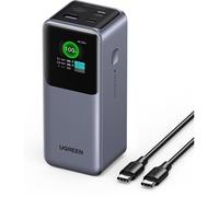 FLEUVE-Power Bank pour téléphone-Nexode Batterie Externe 20000mAh 100W USB-C Charge Rapide, 3 Ports, Compatible iPhone 16/Pro