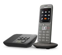 FLEUVE-Telephone Fixe-Cl660A Solo-DECT avec Répondeur-Gris Anthracite-Version Française