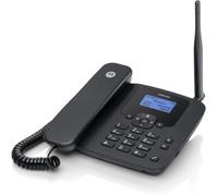 FLEUVE-Telephone Fixe-Voice FW410L-DECT 4G-Hotspot Wi-Fi-Carte SIM-Batterie Secours-GSM Quad Band Noir Noir TELEPHONE FIXE