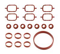 Flewdart 20pcs Kit de joints clapets d'admission collecteur d'admission pour M47TU M57T M57 M57N M57TU E70 E53 E72 E71 E81 E87 E88 E82 E90 E91 E92 E93 E60 E61 E63 E64 E46 11612246945 11612246949