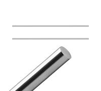 Flewdart 2pcs Tige Acier Inoxydable Solides DiamèTre 12mm X 300mm Longueur, Tiges Acier Inox 304 Barre Rond Solide Steel Rods Cylindrique Metal Pour Divers Arbre Bricolage Artisanat (2, 12x300mm)