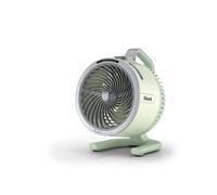 Shark FlexBreeze HydroGo, ventilateur brumisateur portable, rafraîchisseur d'air silencieux intérieur/extérieur, discret et durable, avec/sans fil, léger, 5 réglages de vitesse, Menthe FA050EUGN