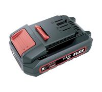 Flex - Chargeur de batterie rechargeable Li-Lon 18 V - Batterie 18 V avec système de gestion électronique, protection intégrée de charge et de décharge - Outils de travail