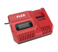 Flex-Tools Chargeur rapide 12/18 V 230/CEE 532280 – Écran LCD, charge env. 40 min, protections