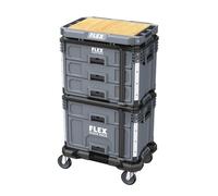 Flex Ensemble De Valises De Transport 2 Stack Pack 533.247