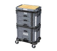 Flex Ensemble De Valises De Transport 2 Stack Pack 533.247