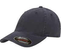 Flex fit Homme Low-Profile Unstructured Fitted Dad Cap Bombe - Bleu -