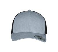Flex fit Retro Trucker 2-Tone Casquette De Baseball, bruyère/Noir, One Size Mixte
