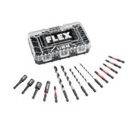 FLEX Flex Set de forets/embouts DB 15, 15 pièces Quantité:1