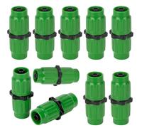 Flex Hose Repair Kit - 10 Pieces Universal Fittings, Fast Connect Pipe Repair, Heavy Duty Water Connector Set | Reliable Garden And Outdoor Cleaning Tools For Courtyard, Vehicle, Irrigation, Lawn, Pat