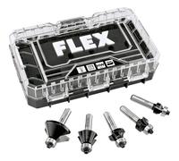 Flex Accessoire pour défonceuse 532011 CER Bit Set1