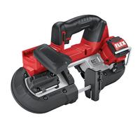 Flex-Tools Scie à ruban sans fil SBE 64 18-EC 18 V Profondeur de coupe 64 mm L-Boxx