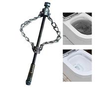 Flex Shaft Nettoyant détartrant pour arbre électrique, équipement de plomberie multifonction avec fixation de perceuse, déboucheur pour cheveux, graisse, drain de douche, ligne d'égout, baignoire