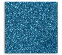 Flex thermocollant à paillettes - Bleu vif - 30 x 21 cm Bleu G