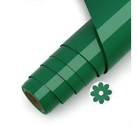 Flex Thermocollant Vert Pour Tissu, 3d Puff Vinyle Thermocollant 25 X 244cm HTV Rouleau pour pour T-Shirts, Vêtements Sacs, Cadeaux de Bricolage, Effet de motif tridimensionnel, Facile à utiliser
