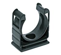 flexa flexa Support de tuyau en plastique RQH AD21,2sw noir Quantité:50