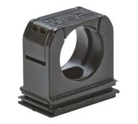 flexa flexa Support de tuyau RQS AD21,2 en plastique noir Quantité:1