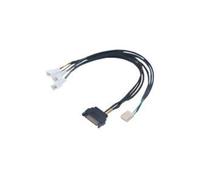 FLEXA FP3S - Adaptateur d'alimentation ventilateur - MLI à 4 broches (M) pour alimentation SATA, MLI à 4 broches - 30 cm - noir