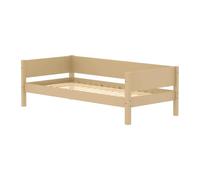 Flexa white banquette-lit 90 x 200 cm avec dossier beige sable