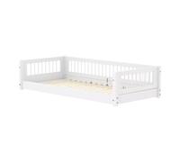 Flexa white lit montessori bas 90 x 200 cm blanc