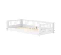 Flexa White Lit Montessori Bas 90 x 200 cm Blanc | Flexa - ref. 80-17002-40 - 5706459190600 - dim. 210x101x47cm - Blanc - Materiaux mixtes