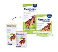 Vetoquinol Complément pour chien Flexadin Advanced Original – UC‑II, 60 croquettes à mâcher