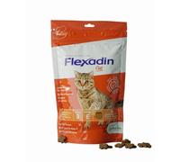 Flexadin® Cat | Pour la santé articulaire des chats | Avec glucosamine, chondroïtine, oméga-3 et griffe du diable - 60 friandises articulaires
