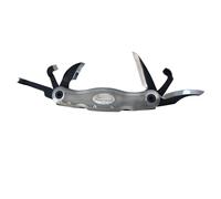 FLEXCUT Carvin' Jack pour droitier Version améliorée 2.0, outil multifonction pliable pour sculpture sur bois, longueur fermée de 11,4 cm, 6 lames incluses (JKN291)