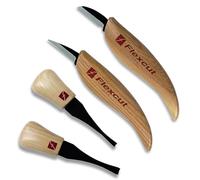 Flexcut FLEXKN600 Couteau à Lame Fixe Unisexe - Adulte, Multicolore, Taille Unique