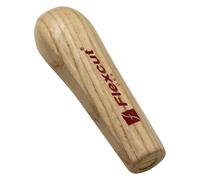 FLEXCUT Poignée d'alimentation à connexion rapide, poignée en frêne de 11,4 cm uniquement pour lames de sculpture interchangeables et outils de bord (SK103)