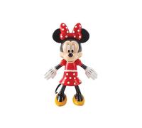 Flexfigs Mickey & Friends - Minnie - Figurine d'action de collection - Articulation flexible pour des poses dynamiques - Parfait pour les fans de Disney, les collectionneurs et les jeux
