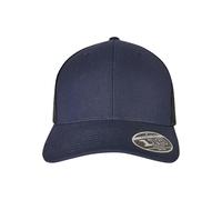 Flexfit 110 camionneurs en Toile structurée Casquette de Baseball, Bleu Marine/Noir, Taille Unique Mixte